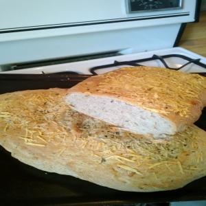 Italian Garlic and Herb Seasoned Panini - Focaccia Bread (abm) image