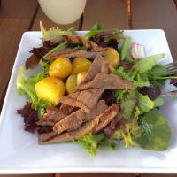 Warm Steak and Potato Salad_image
