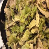 Chicken and Cabbage Saute image