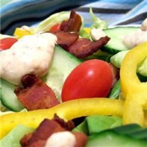 Bacon-Mustard Salad Dressing_image