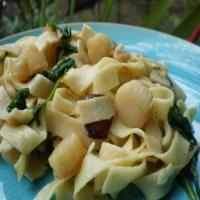 Pappardelle With Scallops - Guy Fieri_image