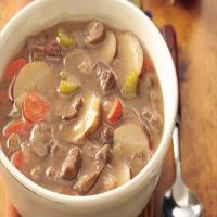 Slow-Cooker Hearty Steak and Tater Soup image