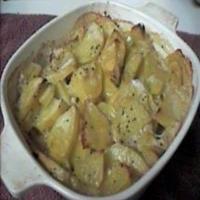Old Style Scalloped Potatoes_image