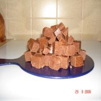 Creamy Homemade Chocolate Fudge_image