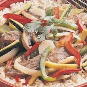 Pepper Steak with Squash_image