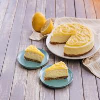 Lemon Curd-Topped Cheesecake image