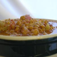 Potage Aux Lentilles Et Aux Lard - Lentil, Bacon and Tomato Soup image