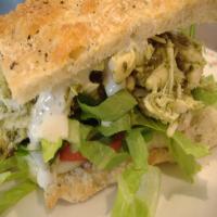 Pesto Chicken Salad Sandwiches_image