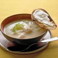 Fish Soup with Lemon Aioli image