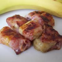 Bananas Wrapped in Bacon image