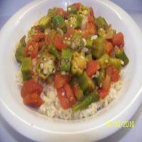 Southern Okra and Tomatoes image