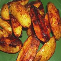 Spicy Maple Roasted Potato Wedges_image