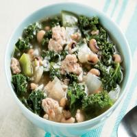 Kale Soup with Turkey and Beans_image