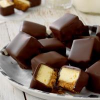 Chocolate-Covered Cheesecake Squares image