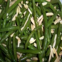Microwave Green Bean With Almonds image