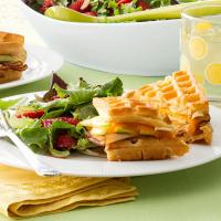 Chicken & Apple Waffle Sandwiches image