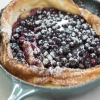 Dutch Baby with Blueberry-Orange Compote_image
