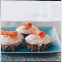 Carrot Cupcakes with Orange Icing image