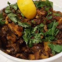 Spicy Mushrooms with Ginger and Chilies_image