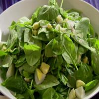 Lightly Wilted Spinach Salad_image