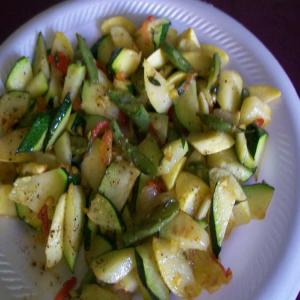 Zucchini and thyme saute_image