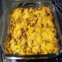 Cheesy Beef & Rice Casserole Recipe - (4.1/5) image