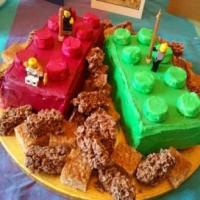 Lego Birthday Cake image
