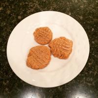 Sugarless Flourless Peanut Butter Cookies image