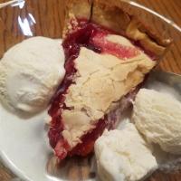 Raspberry-Peach Pie image