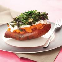 Sweet Potato with Kale and Ricotta image