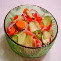 Quick & Easythai Style Vegetable Pickle image
