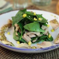 Corn and Spinach Tower with Isabel Tuna Recipe - (5/5) image