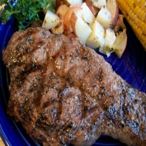Simple and Brilliantly Tasty Grilled Steak Recipe - Food.com_image