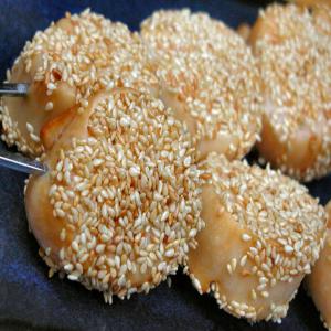 Honey Broiled Scallops image
