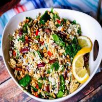 Orzo and Spinach Salad image