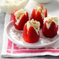 Heavenly Filled Strawberries image