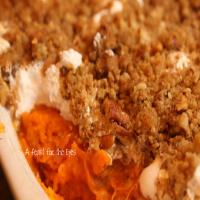 Sweet Potato Casserole with Marshmallow & Pecan-Streusel Recipe - (4.2/5) image