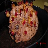 Ham.... Ham in a Cherry, Cola and Pineapple Glaze image