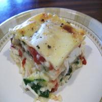 Vegetable Lasagna With a Thick Bechamel Sauce_image