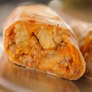 Biscuits and Gravy Burrito image