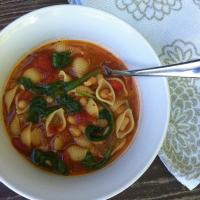 Tuscan White Bean & Spinach Soup image