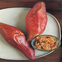 Baked Yams with Ginger-Molasses Butter image