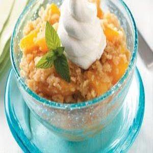 Peach Crisp Delight Recipe_image