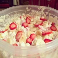 Strawberry-Banana Cheesecake Salad Recipe - (4/5)_image