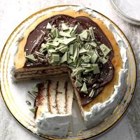 Minted Chocolate Torte image