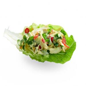Curried Crab Salad Lettuce Cups image