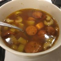 Sweet Potato, Corn, and Andouille Sausage Soup_image