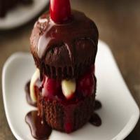 Chocolate Cherry Cupcakes image