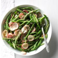 Green Beans and Radish Salad with Tarragon Pesto image