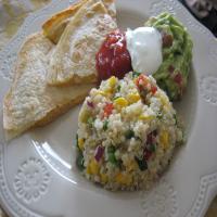 Quinoa Corn Salad With Cilantro, Chives, and Lemon-Lime Dressing_image